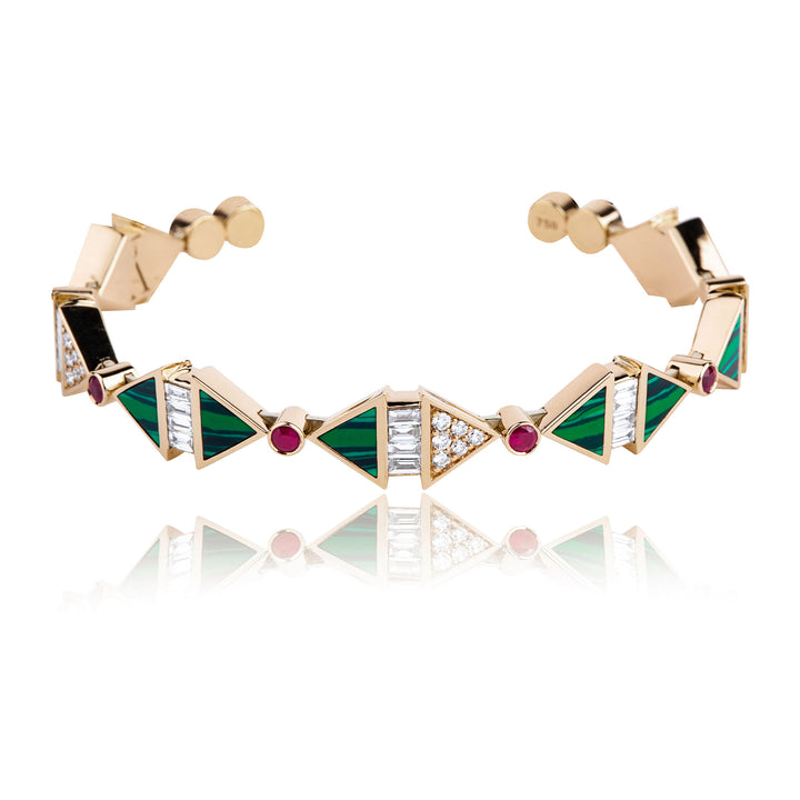 Infinite Colors Yellow Gold Bangle