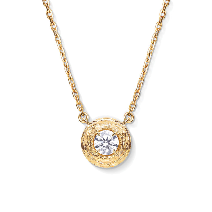 Aurora Yellow Gold Small Necklace