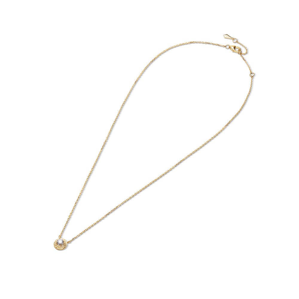 Aurora Yellow Gold Small Necklace