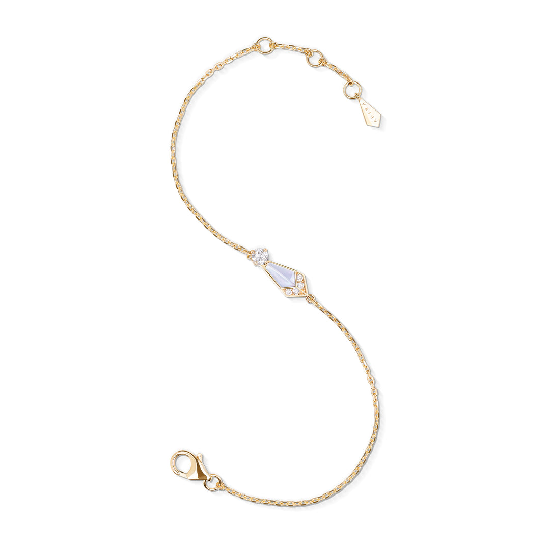 Desert Rose Yellow Gold Mini Bracelet