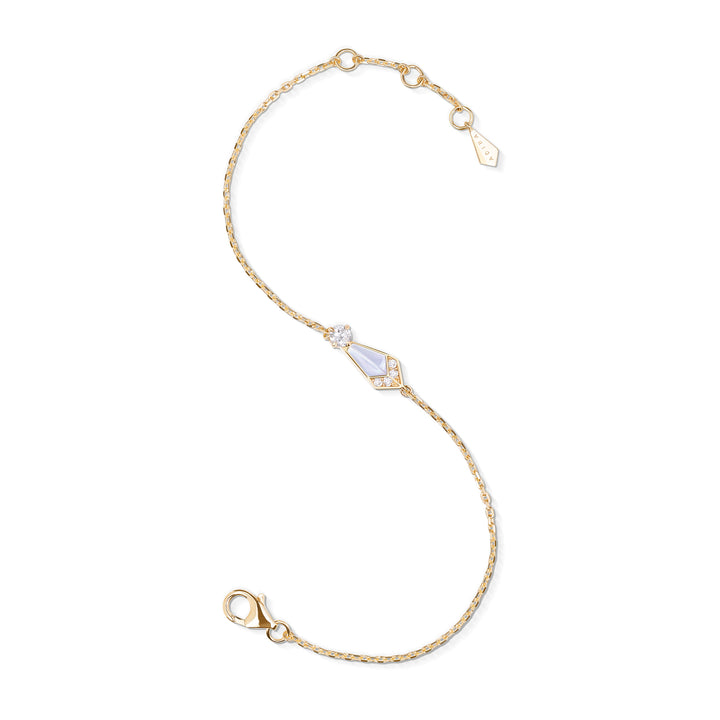 Desert Rose Yellow Gold Mini Bracelet