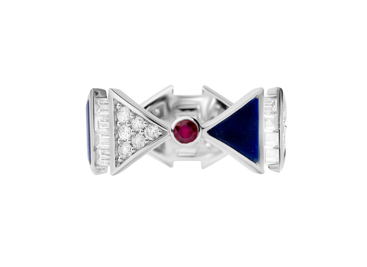 Infinite Colors White Gold Ring