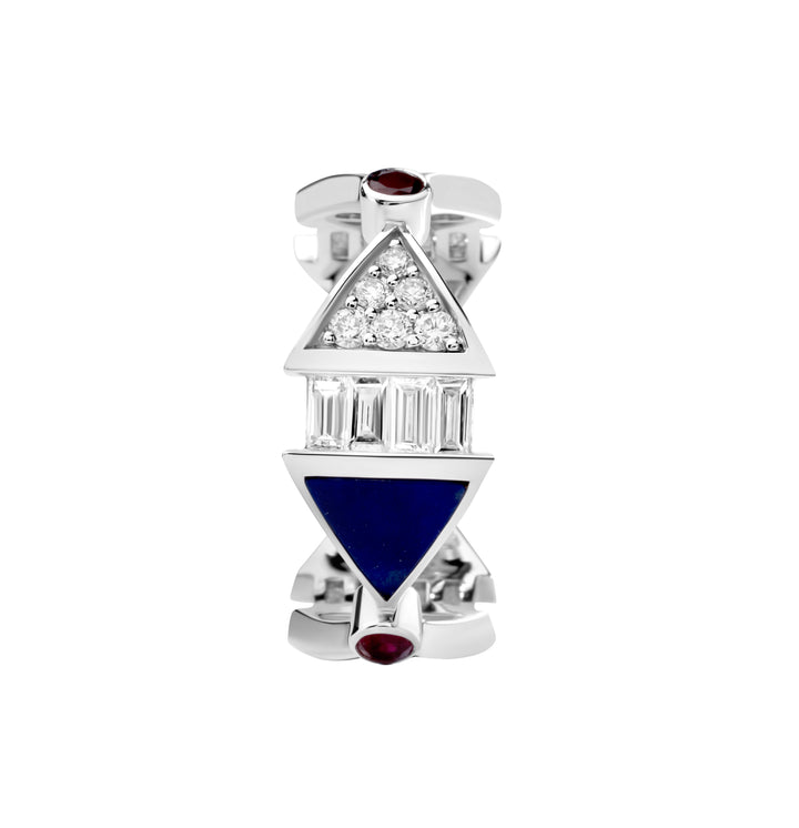 Infinite Colors White Gold Ring