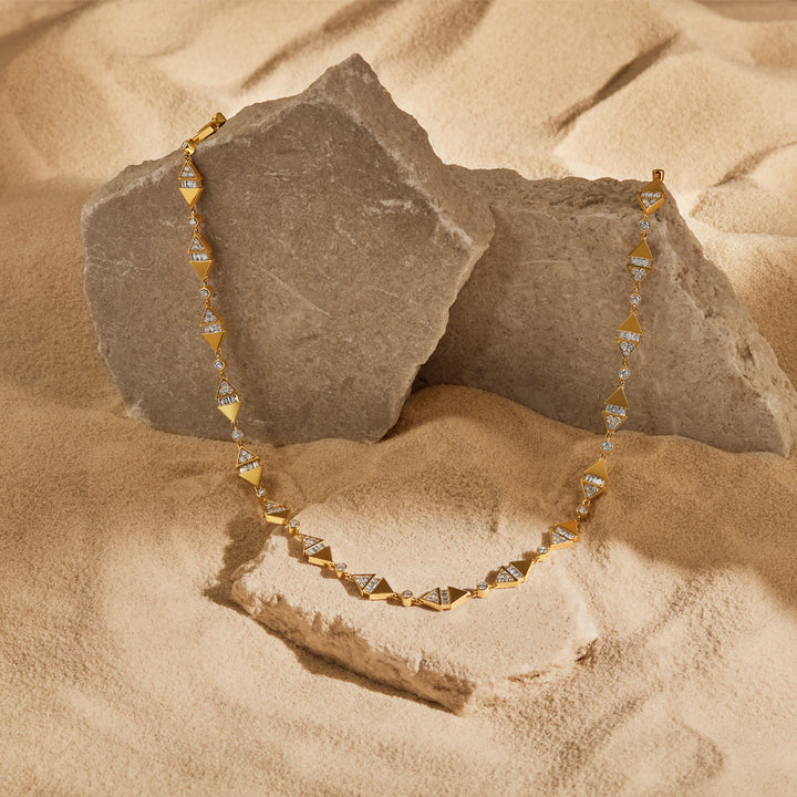 Infinite Goldens Yellow Gold Necklace
