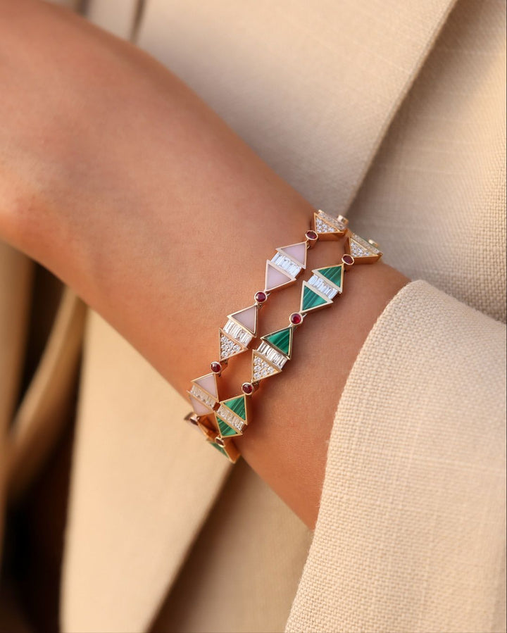 Infinite Colors Yellow Gold Bangle
