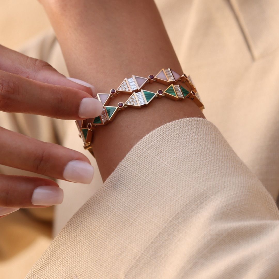 Infinite Colors Yellow Gold Bangle