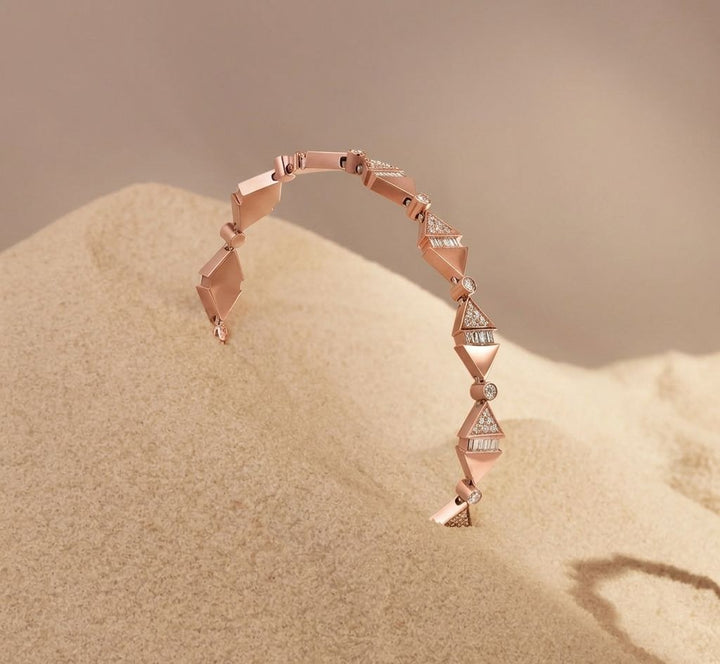 Infinite Goldens Rose Gold Bangle