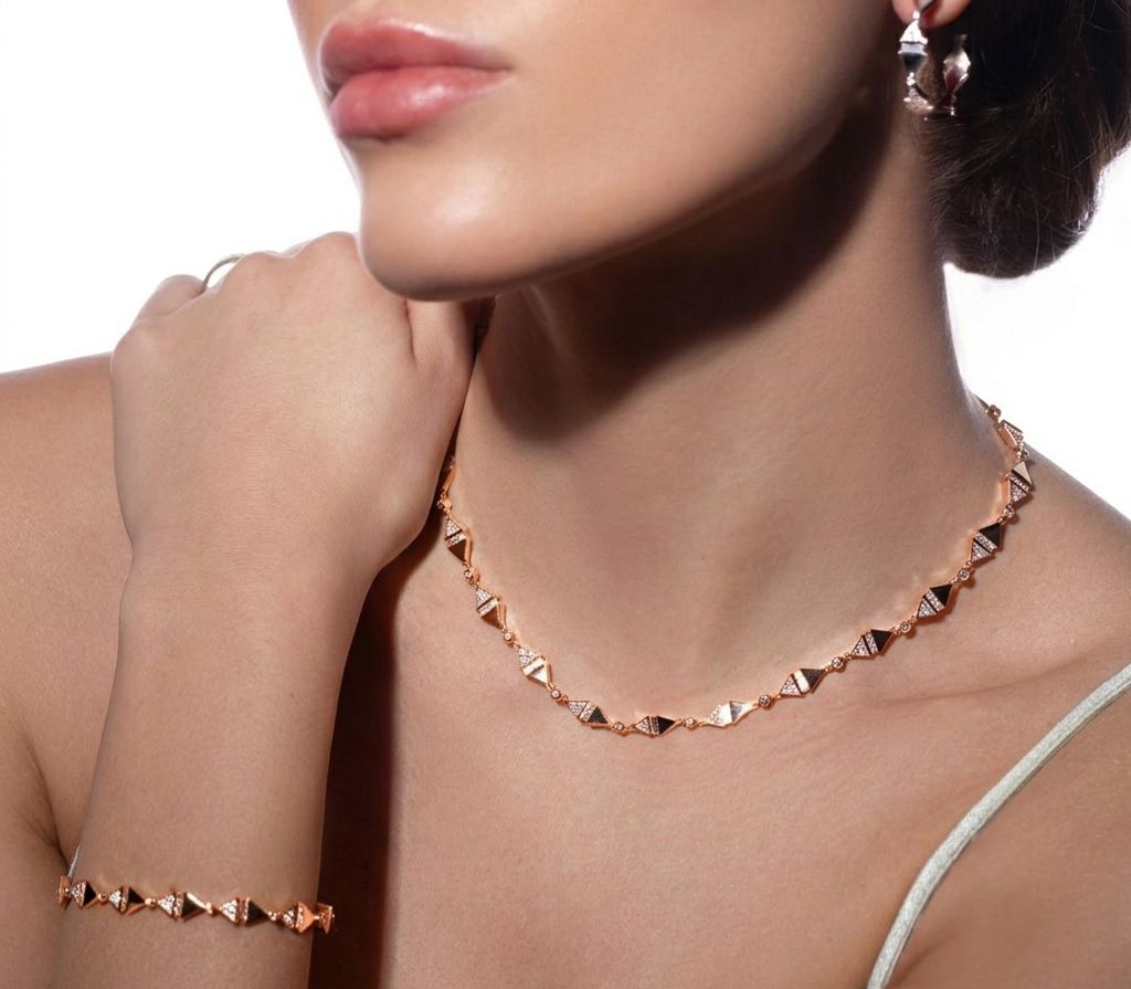 Infinite Goldens Rose Gold Necklace
