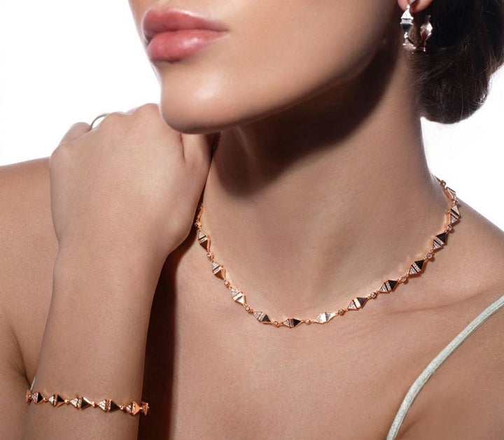 Infinite Goldens Rose Gold Necklace