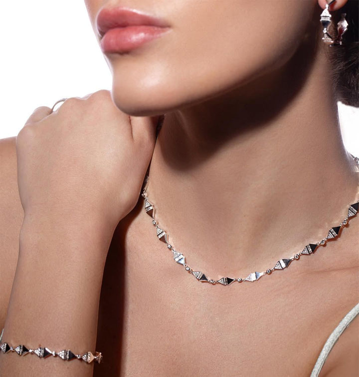 Infinite Goldens White Gold Necklace