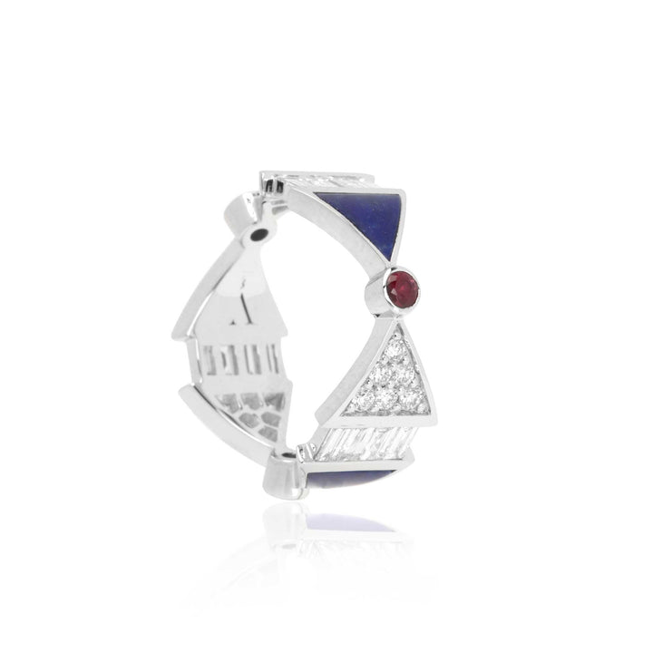 Infinite Colors White Gold Ring