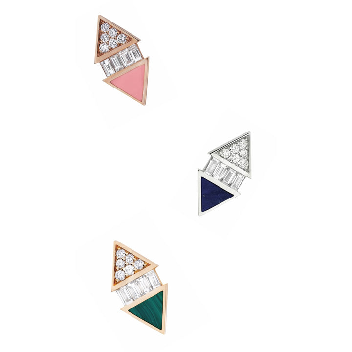 Infinite Stud Rose Gold Earring