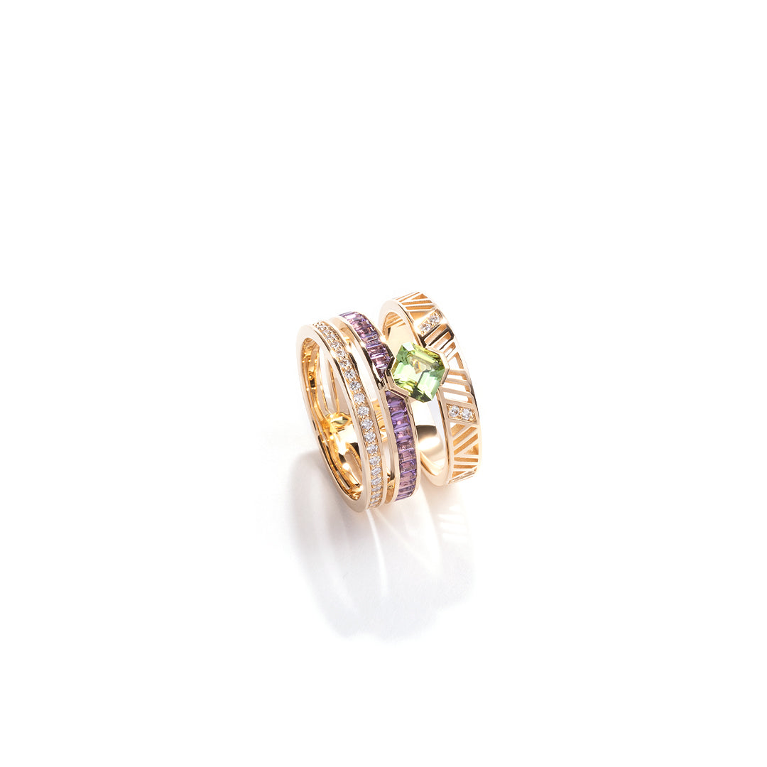 Luminous Yellow Gold Ring