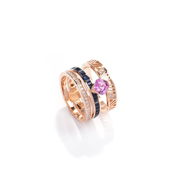 Luminous Rose Gold Ring