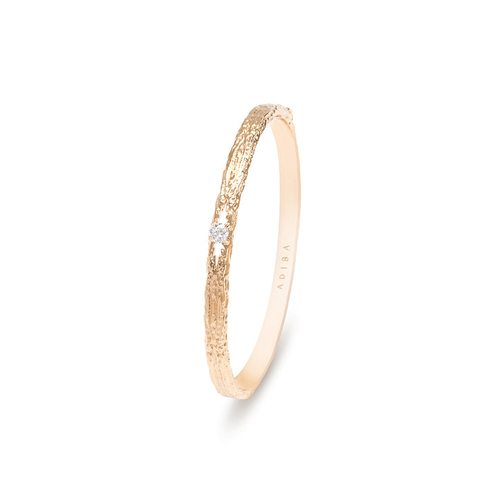 Aurora Bangle Yellow Gold