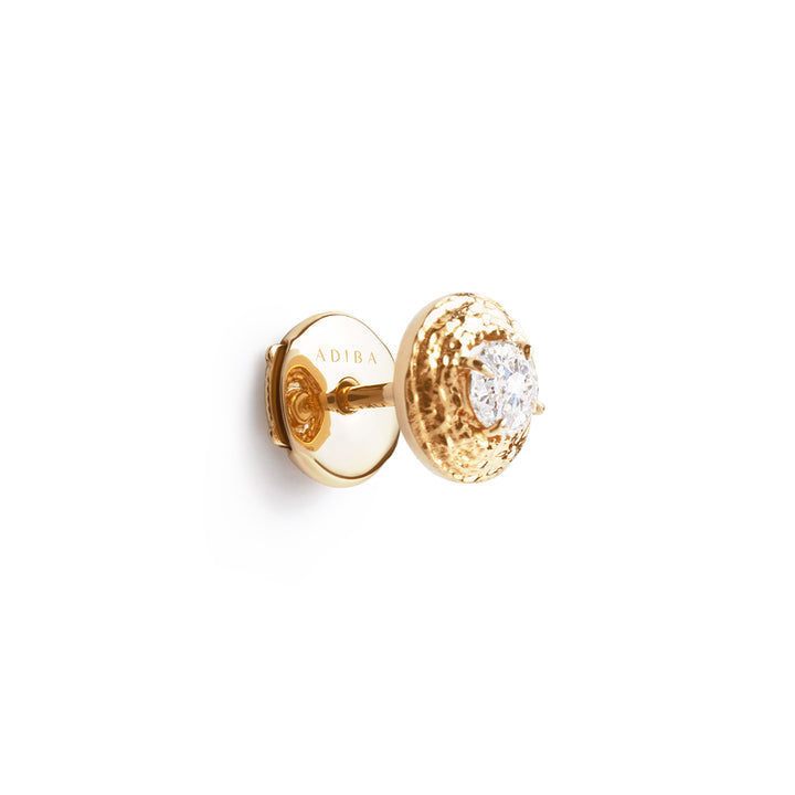 Aurora Stud Earring Yellow Gold