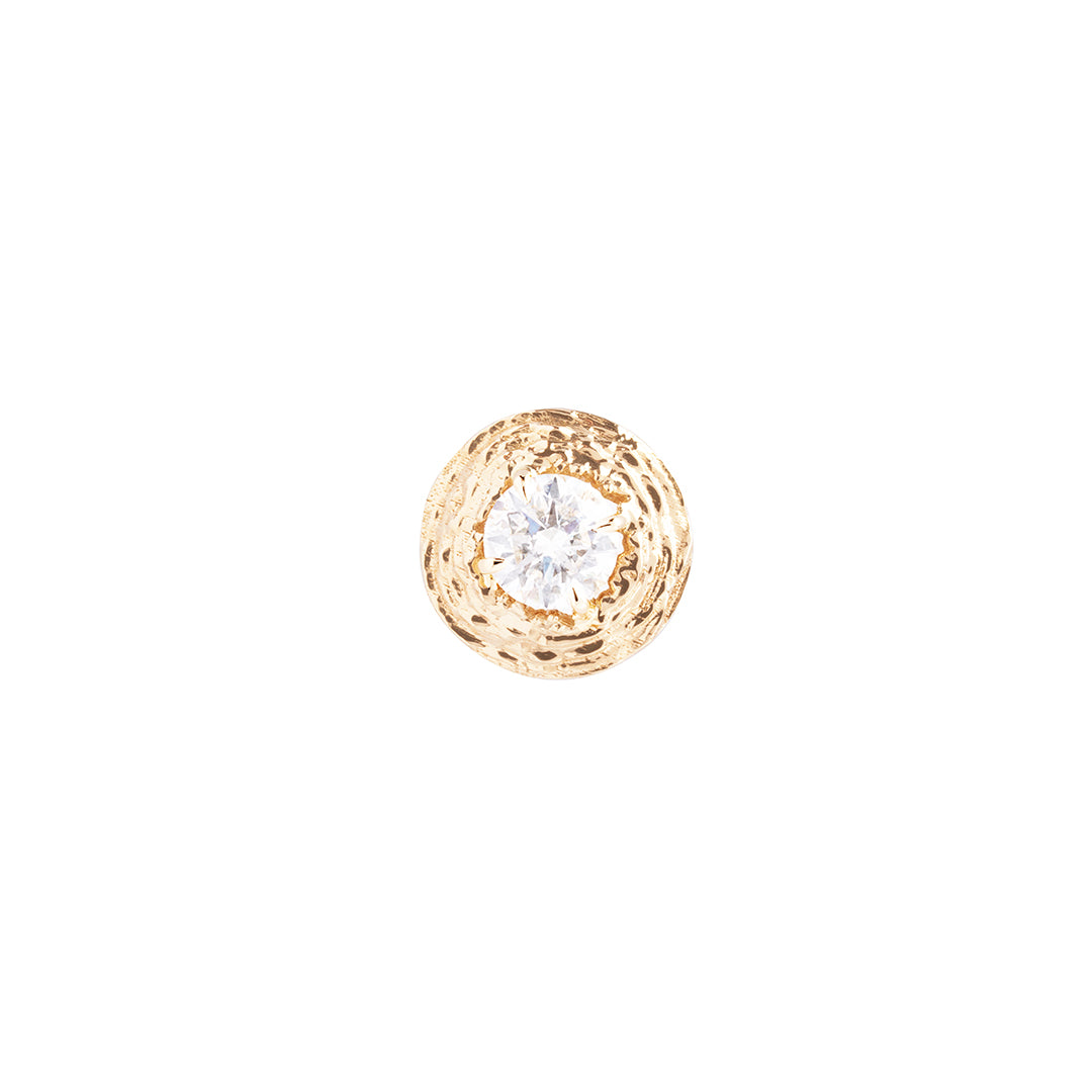 Aurora Stud Earring Yellow Gold